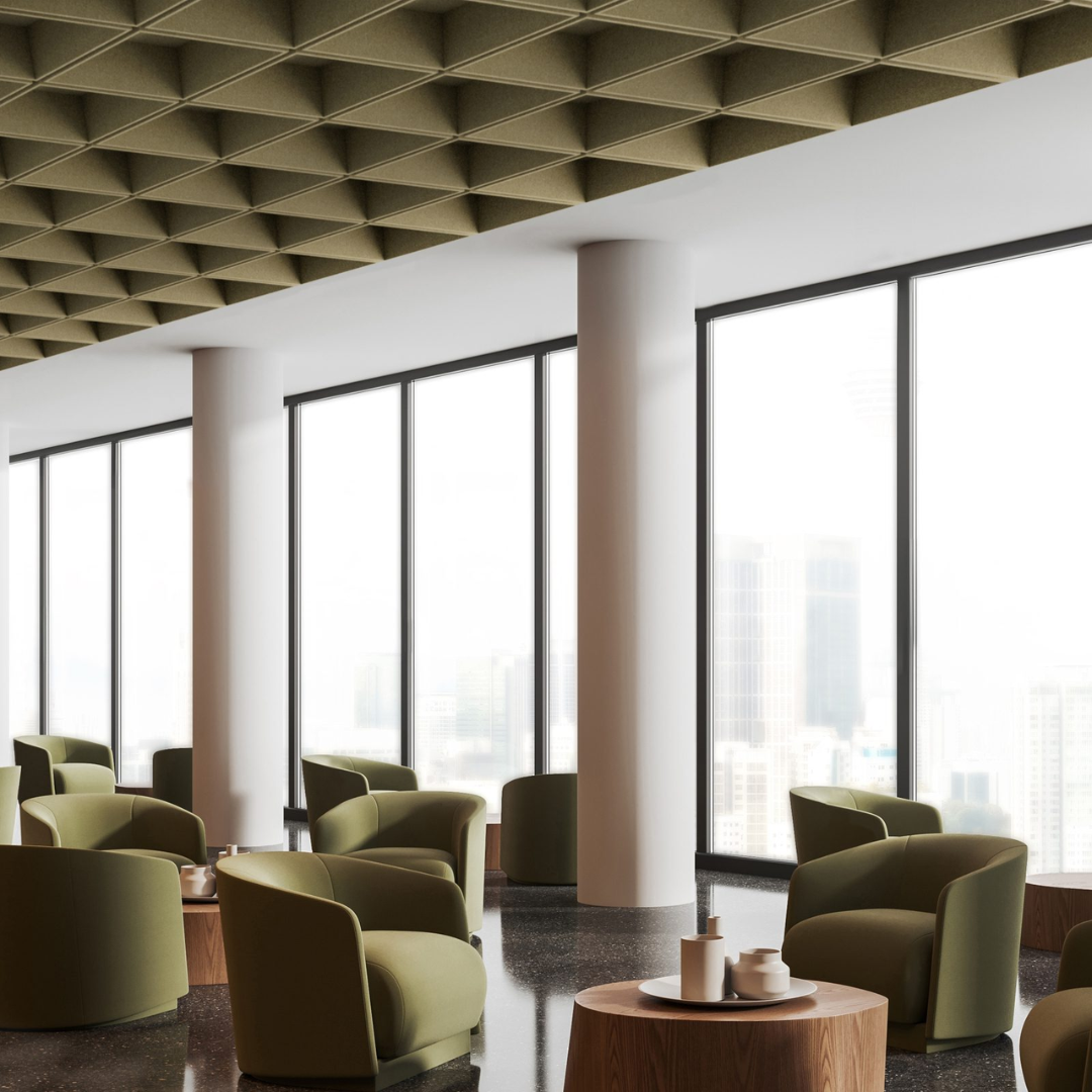 Autex | Grid Ceiling Tiles - Rectangle (Pack of 4/6/7/3)