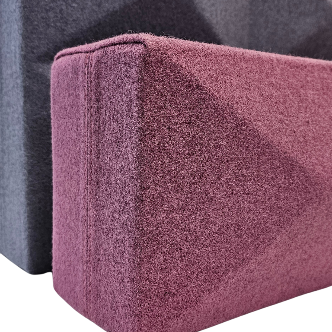 Écran acoustique mobile Fabricks - 1600 x 1200 mm