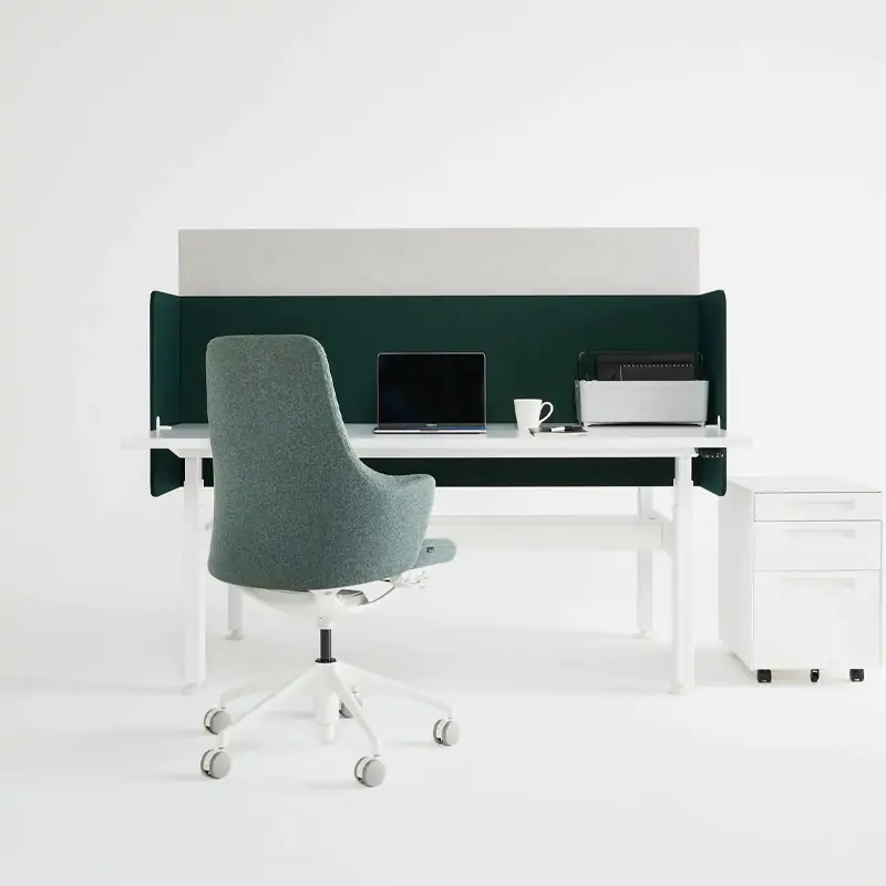 Autex - Autex Vicinity™ Nook Acoustic Desk Screen (Pack of 4) - Muffle Acoustics Limited