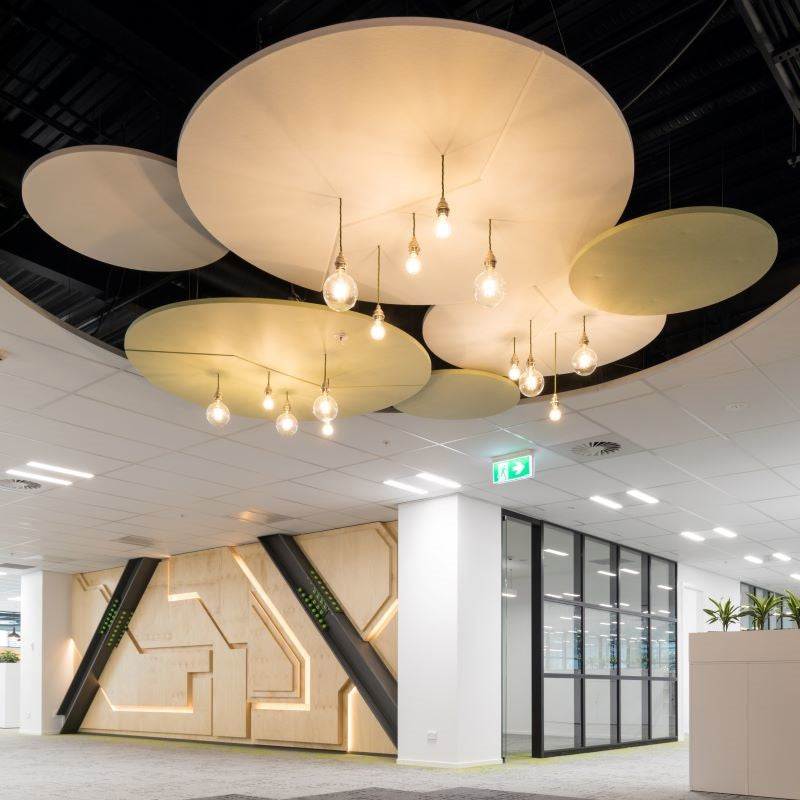 Radeau acoustique suspendu Autex Horizon™ - Cercle (Pack de 2)