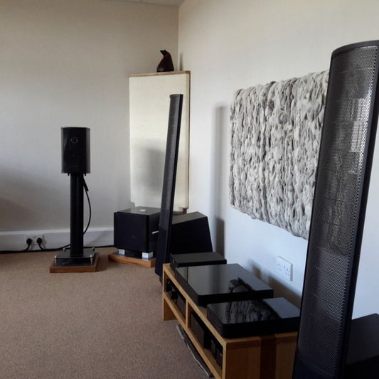 Panneau mural acoustique Axminster de The Woolly Shepherd