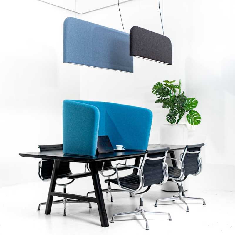 BuzziSpace - BuzziSpace BuzziCocoon Desk Divider - Muffle Acoustics Limited
