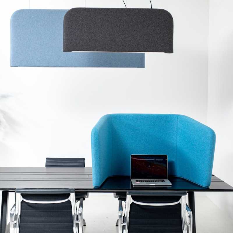 - BuzziSpace BuzziCocoon Desk Divider - Muffle Acoustics Limited