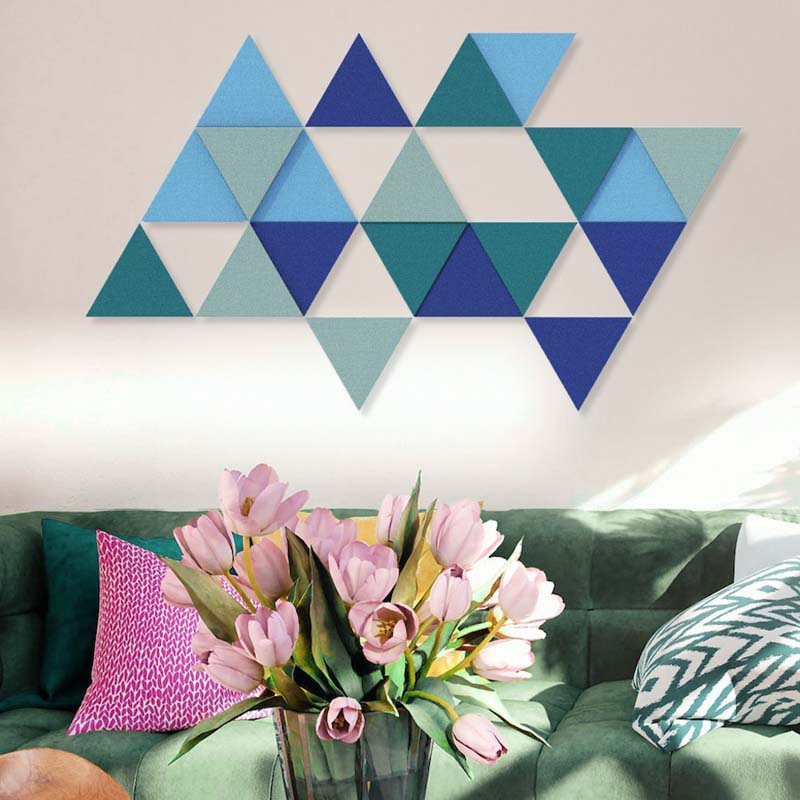 - FLUFFO SOFT SET | Acoustic Wall Panels - Triada (Pack of 20) - Muffle Acoustics Limited