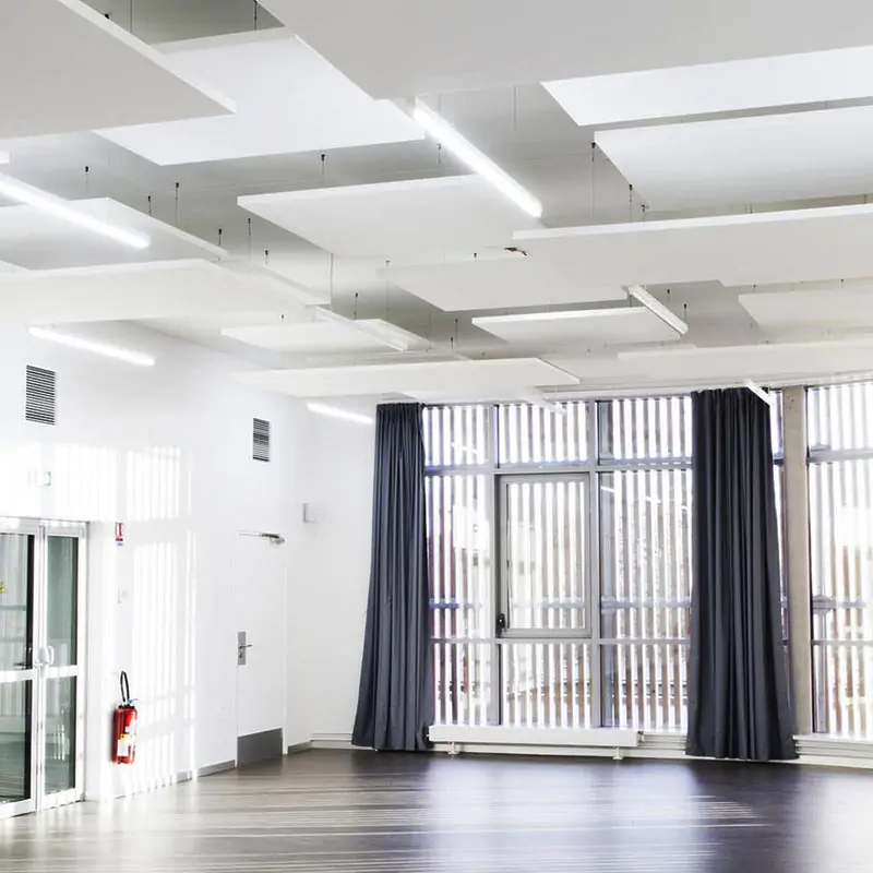 - Ecophon Solo™ Square Acoustic Raft (Pack of 4) - White Frost - Muffle Acoustics Limited