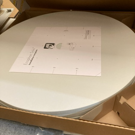 Ecophon | Solo™ Circle Acoustic Raft - Volcanic Ash x4 (Clearance)