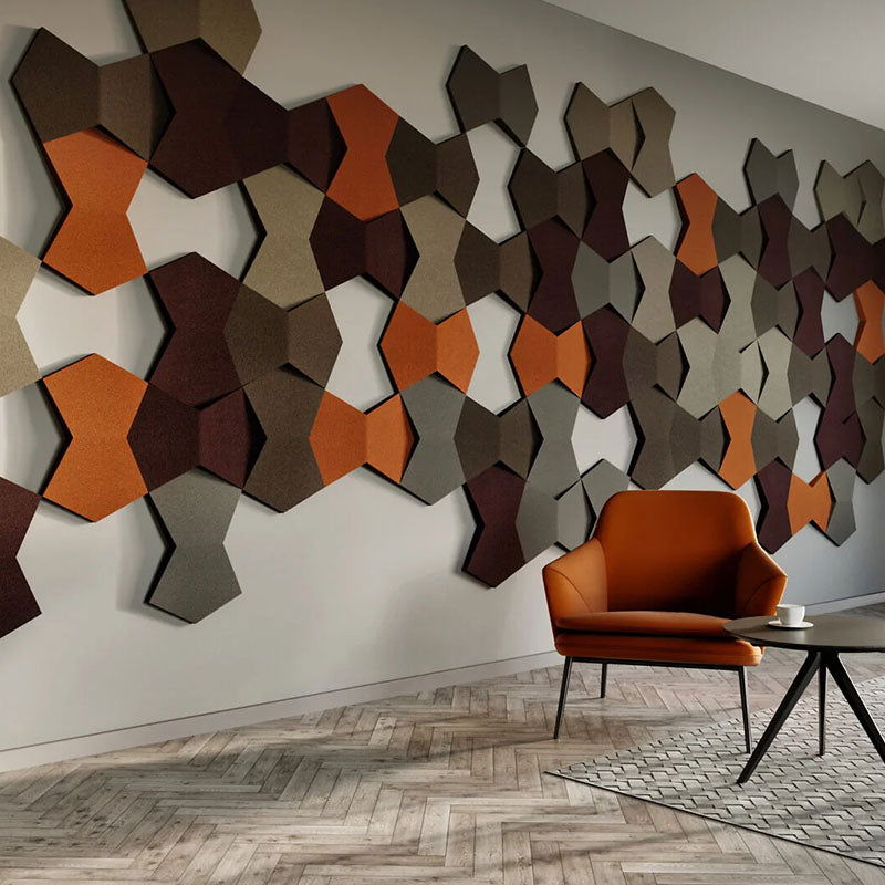 FLUFFO SOFT Chain 3D Acoustic Panel - Muffle Acoustics Limited