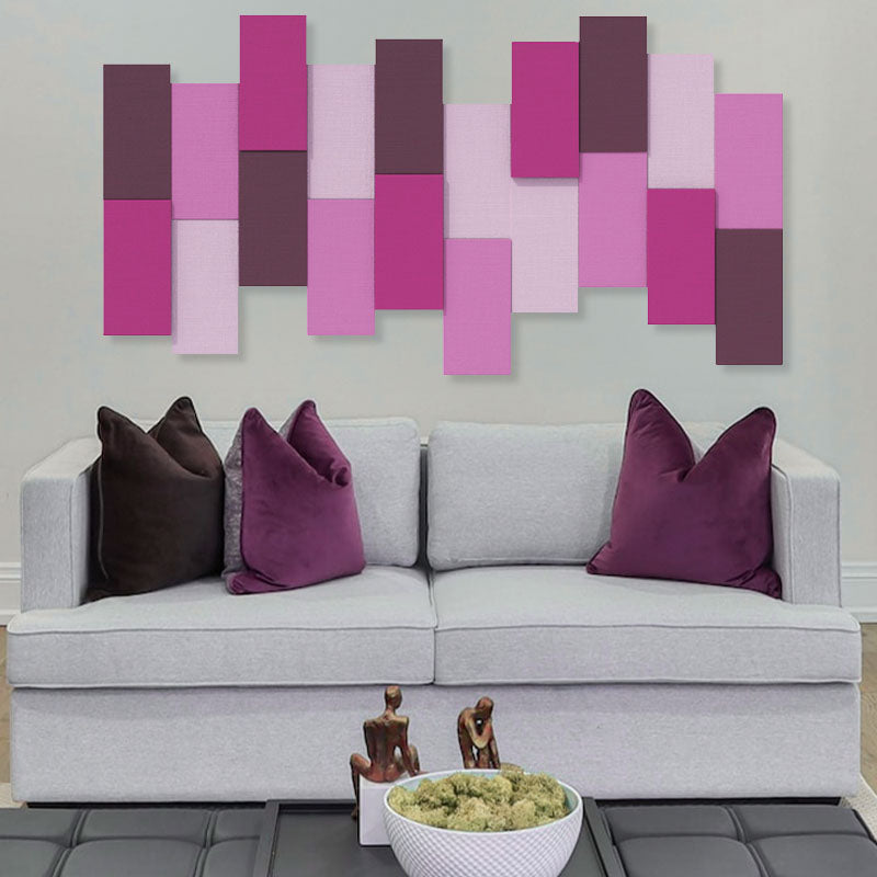 - FLUFFO SOFT SET | Acoustic Wall Panels - Line (Pack of 20) - Muffle Acoustics Limited