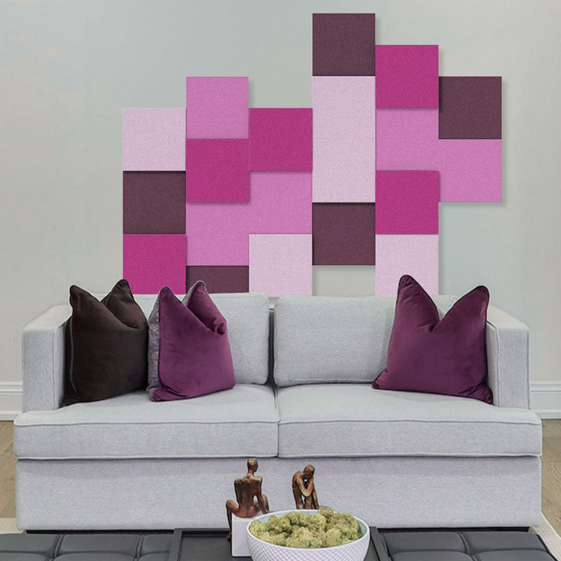 - FLUFFO SOFT SET | Acoustic Wall Panels - Pixel (Pack of 20) - Muffle Acoustics Limited