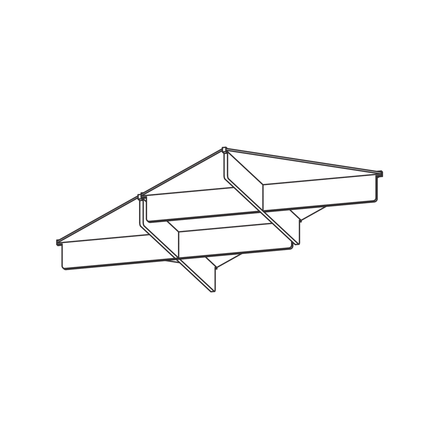 Autex | Grid Ceiling Tiles - Rectangle (Pack of 4/6/7/3)