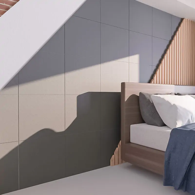 Muffle Acoustics Limited - MuffleBarrier Wall Tile - 500 x 500mm (Pack of 8) - Muffle Acoustics Limited