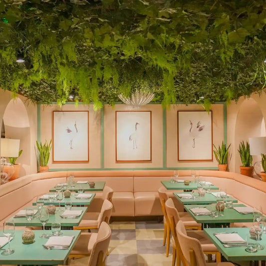 MuffleCanopy | Radeau de plafond suspendu à feuillage