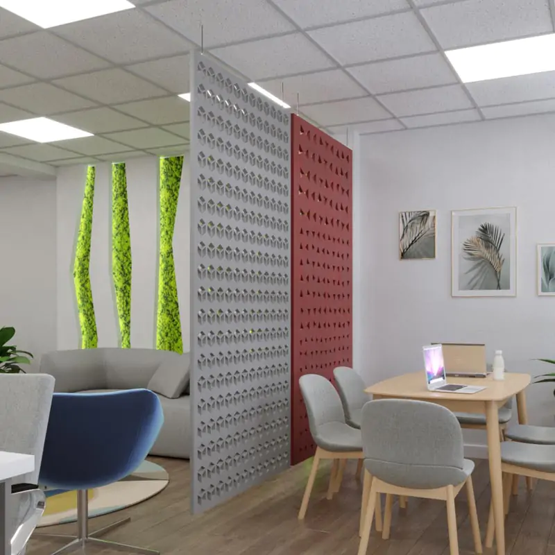 - Muffle Free-Hanging Acoustic Screen PET - Muffle Acoustics Limited