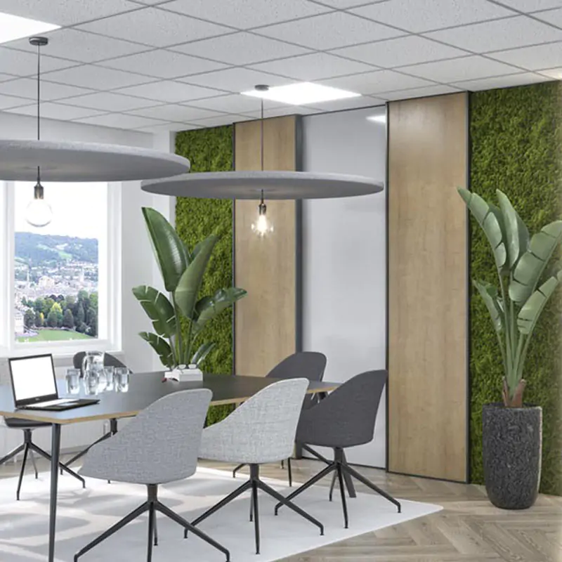 MuffleLight Acoustic Fabric Raft - Muffle Acoustics Limited