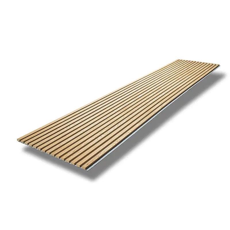 - MuffleTimber Panneau acoustique en bois - Chęne classique (feutre gris) - Muffle Acoustics Limited
