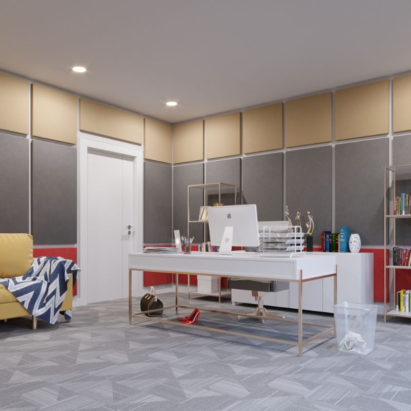 MuffleWall Square Acoustic Fabric Panel - Muffle Acoustics Limited