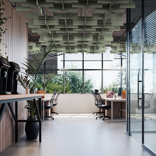 Radeau acoustique tissé 14six8