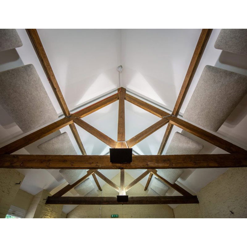 Woolly Shepherd Suspended Rectangle Acoustic Ceiling Absorbers - Muffle Acoustics Limited