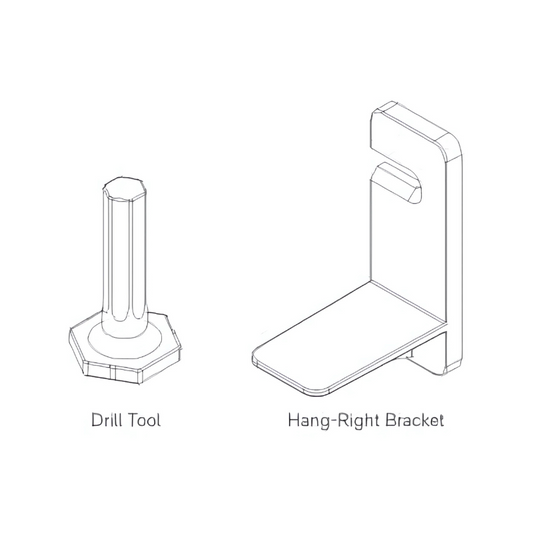 Autex | Spinfix™ Drill Tool with Hang-Right Brackets