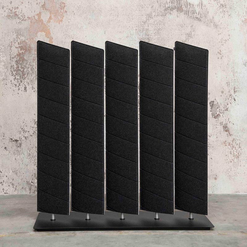 - BuzziSpace BuzziBlinds Acoustic Standing Screen - Muffle Acoustics Limited