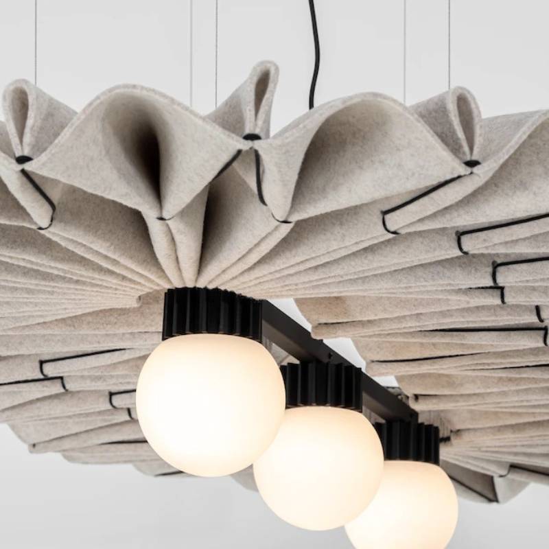 - BuzziSpace BuzziPleat Edel Long Acoustic Light - Muffle Acoustics Limited