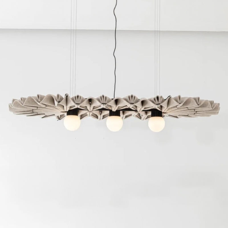 BuzziSpace - BuzziSpace BuzziPleat Edel Long Acoustic Light - Muffle Acoustics Limited