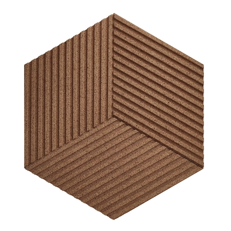 - MuffleCork | Cork Wall Panel - Stripe - Muffle Acoustics Limited