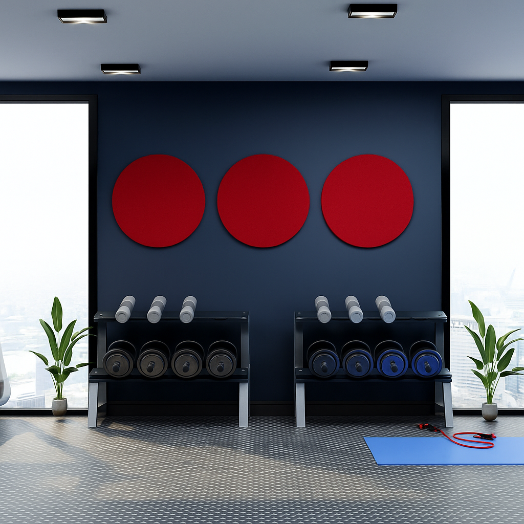 Panneau acoustique autocollant MuffleStick Circle