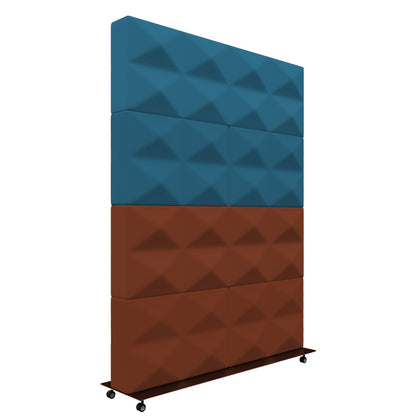 Écran acoustique mobile Fabricks - 1600 x 1200 mm