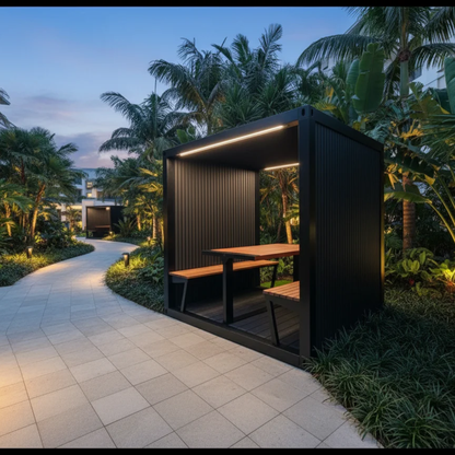 The Meeting Pod Co | Le module acoustique d'extérieur The Shack