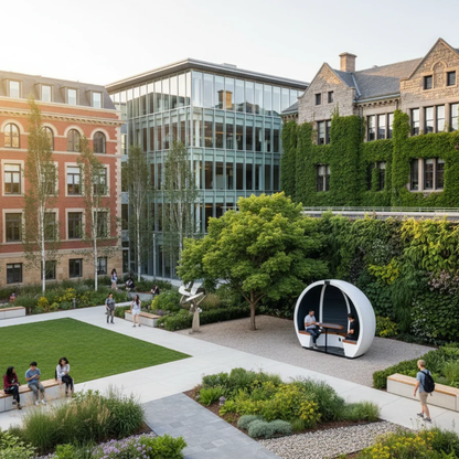 The Meeting Pod Co | Orb Pod acoustique d'extérieur