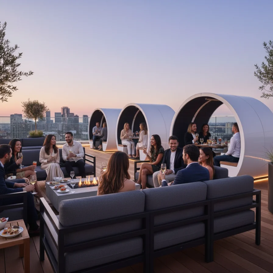 The Meeting Pod Co | Module acoustique d'extérieur