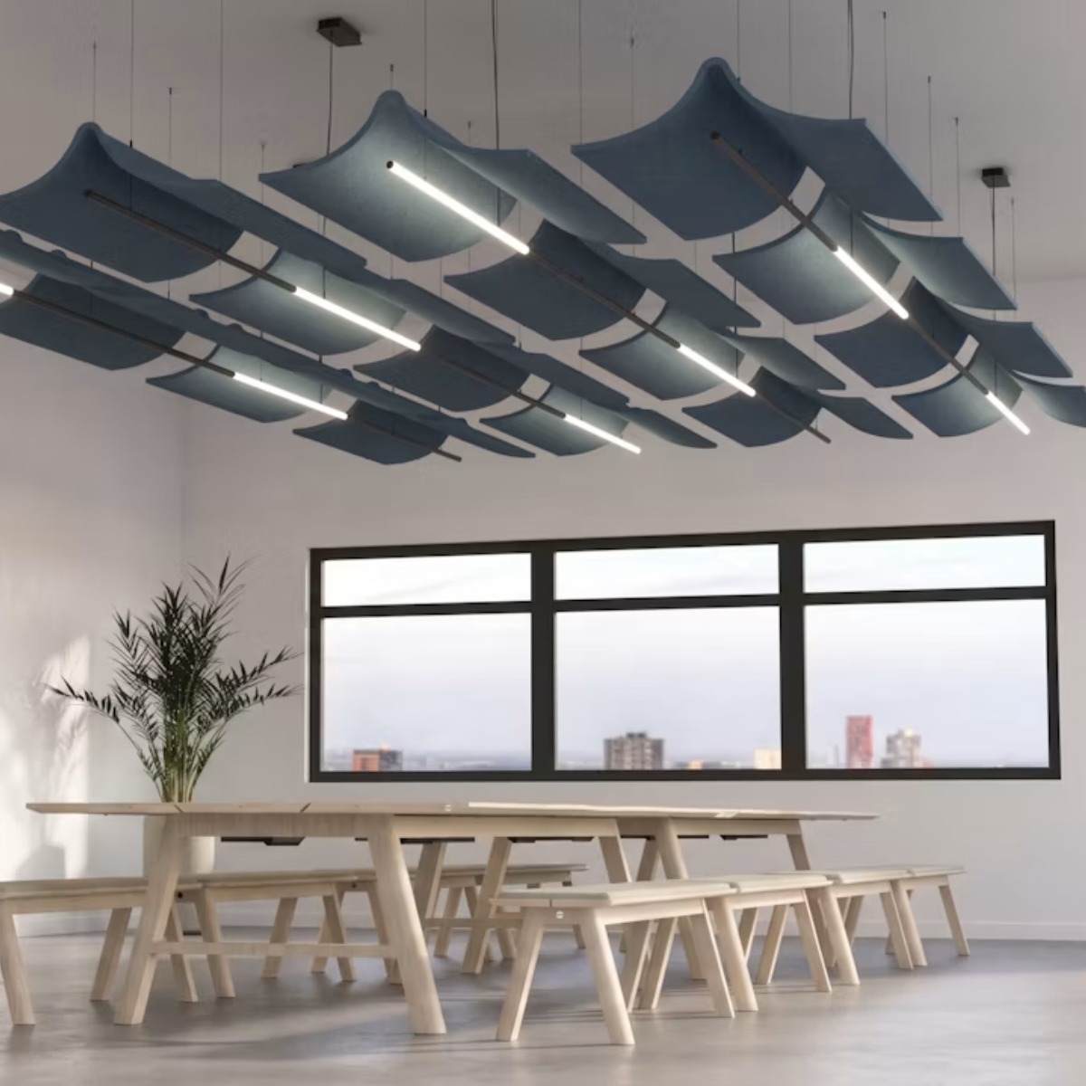 Lumière acoustique BuzziSpace BuzziShield