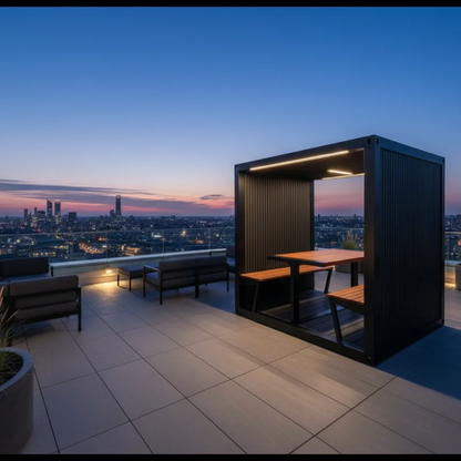 The Meeting Pod Co | Le module acoustique d'extérieur The Shack