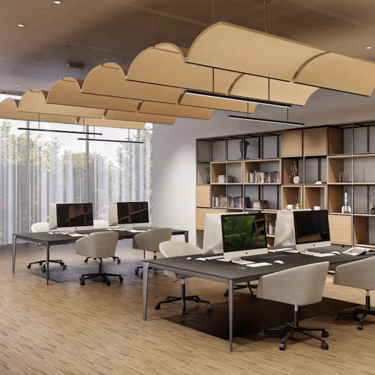 Lumière acoustique BuzziSpace BuzziShield