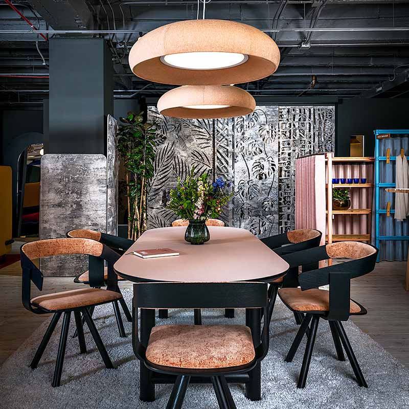 BuzziSpace BuzziDome Acoustic Pendant Light - Muffle Acoustics Limited