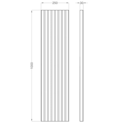 Panneau mural acoustique FLUFFO SOFT Grand Rift