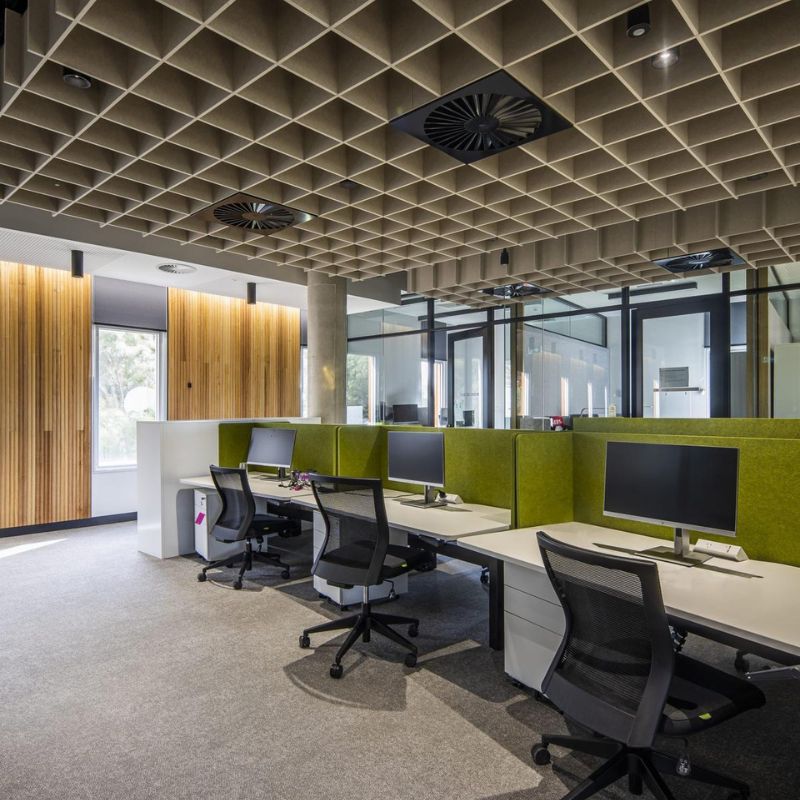 Baffle acoustique de plafond Autex Frontier™ Axis (paquet de 16)