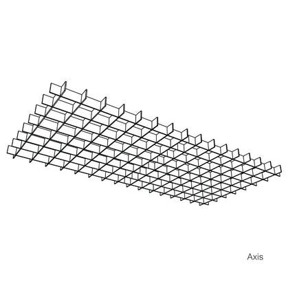 Baffle acoustique de plafond Autex Frontier™ Axis (paquet de 16)