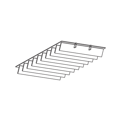 Autex | Grid Ceiling Tiles - Rectangle (Pack of 4/6/7/3)