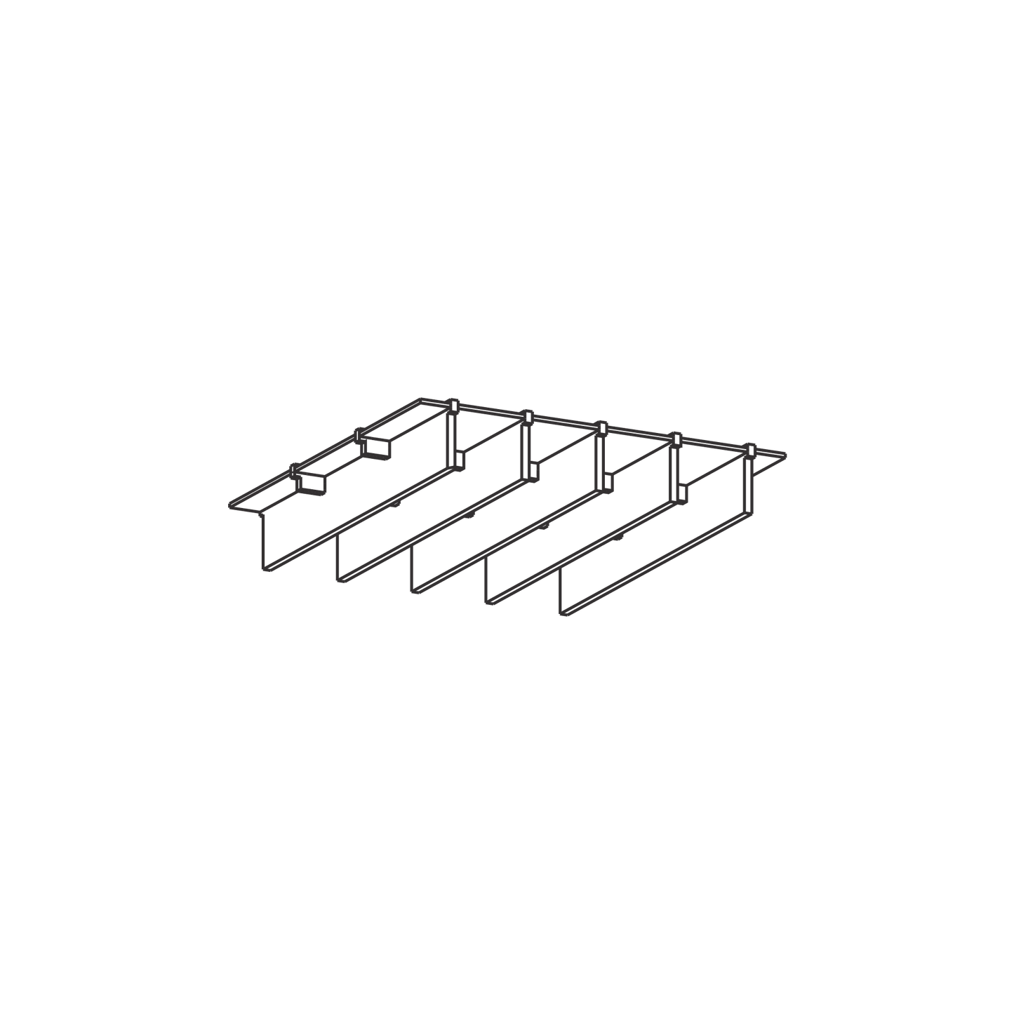 Autex | Grid Ceiling Tiles - Square (Pack of 8/6/12/15)