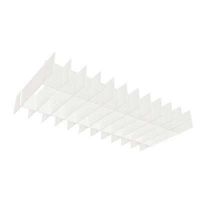 Panneau acoustique de plafond trapézoïdal Autex Lattice™