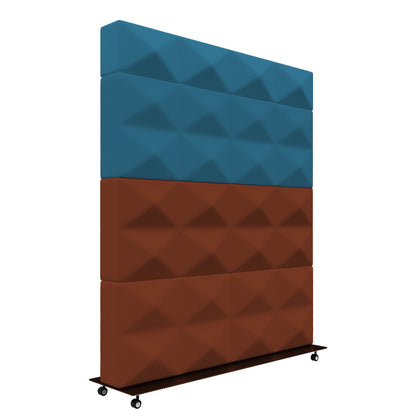 Écran acoustique mobile Fabricks - 1400 x 1200 mm