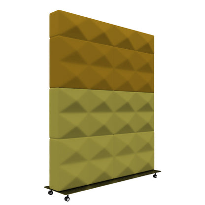 Écran acoustique mobile Fabricks - 1400 x 1200 mm