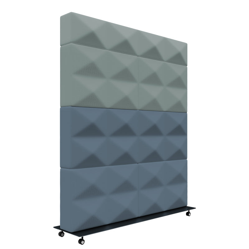 Écran acoustique mobile Fabricks - 1400 x 1200 mm