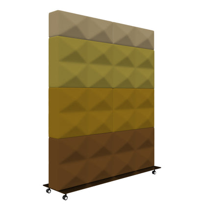 Écran acoustique mobile Fabricks - 1400 x 1200 mm