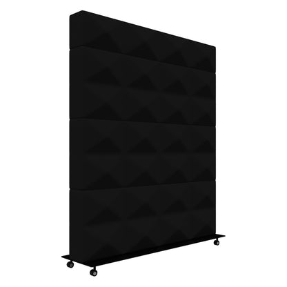 Écran acoustique mobile Fabricks - 1400 x 1200 mm