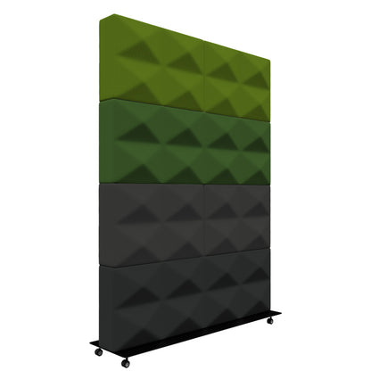 Écran acoustique mobile Fabricks - 1600 x 1200 mm