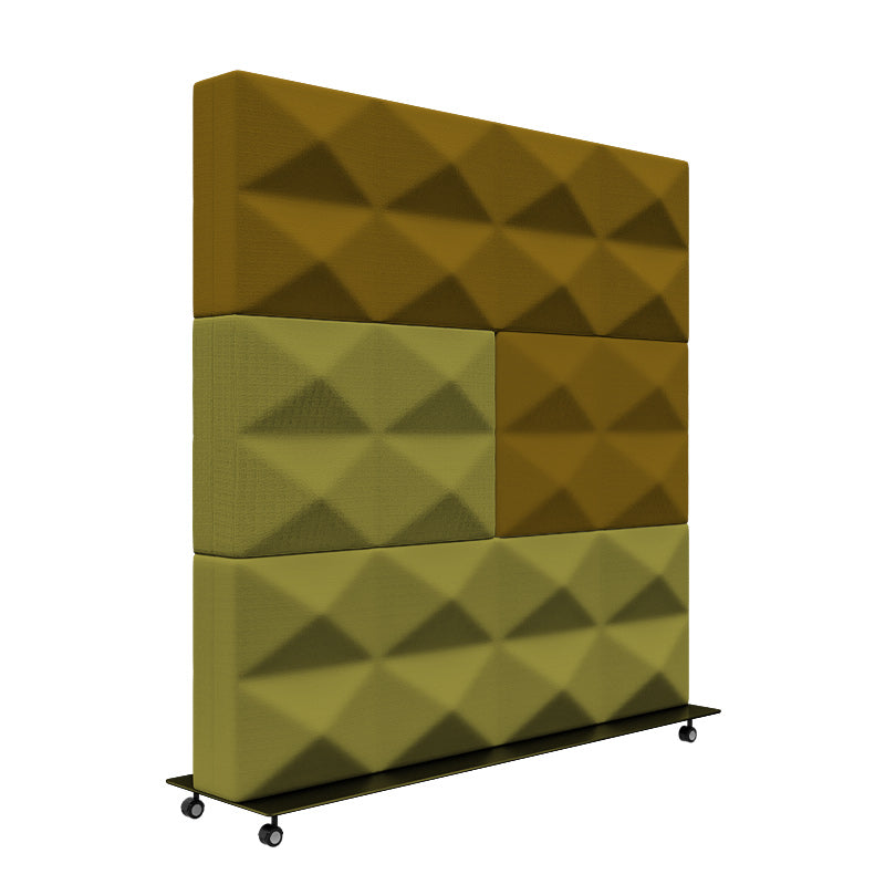 Écran acoustique mobile Fabricks - 1200 x 1200 mm