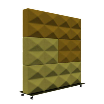 Écran acoustique mobile Fabricks - 1200 x 1200 mm